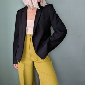 ANN TAYLOR Navy Blue Blazer NWOT